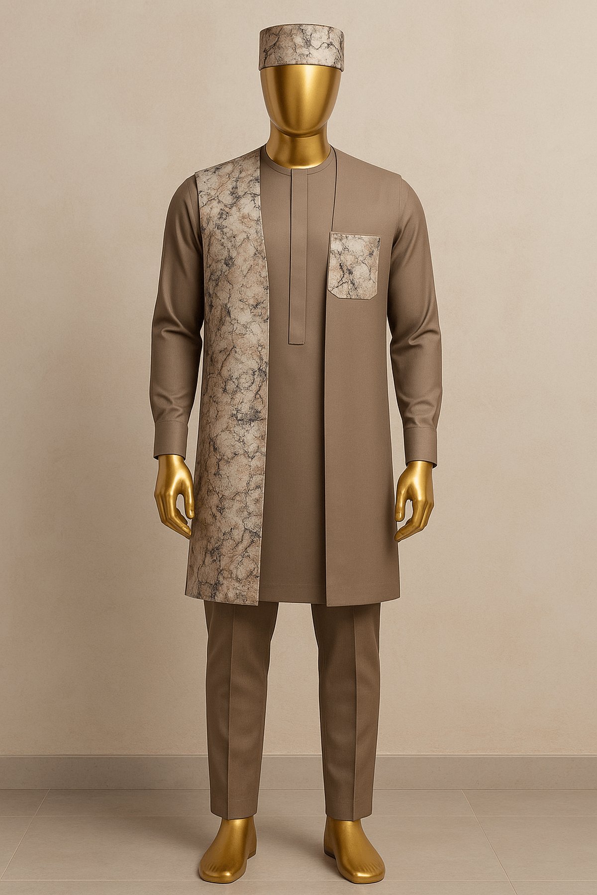 Side-Panel Marble Senator Set - front