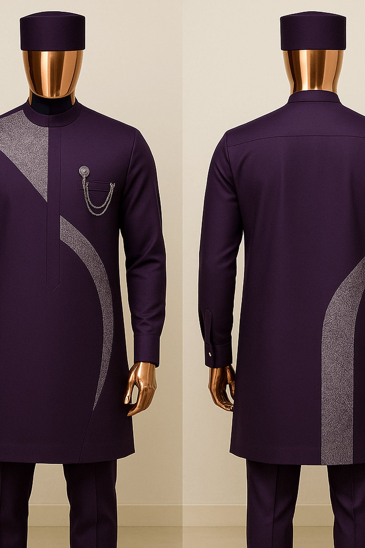 Royal Purple + Platinum - front