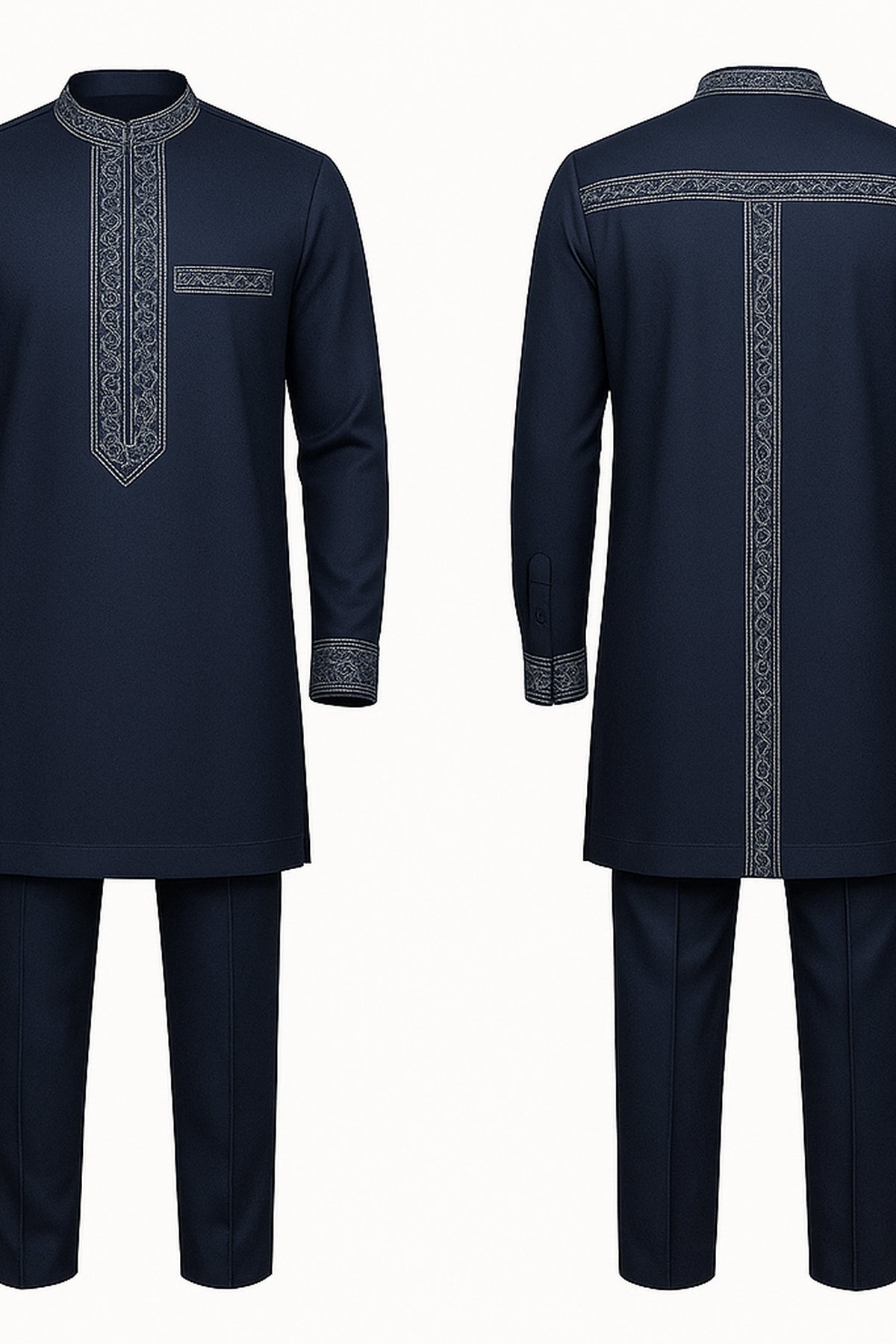 navy blue senator - front
