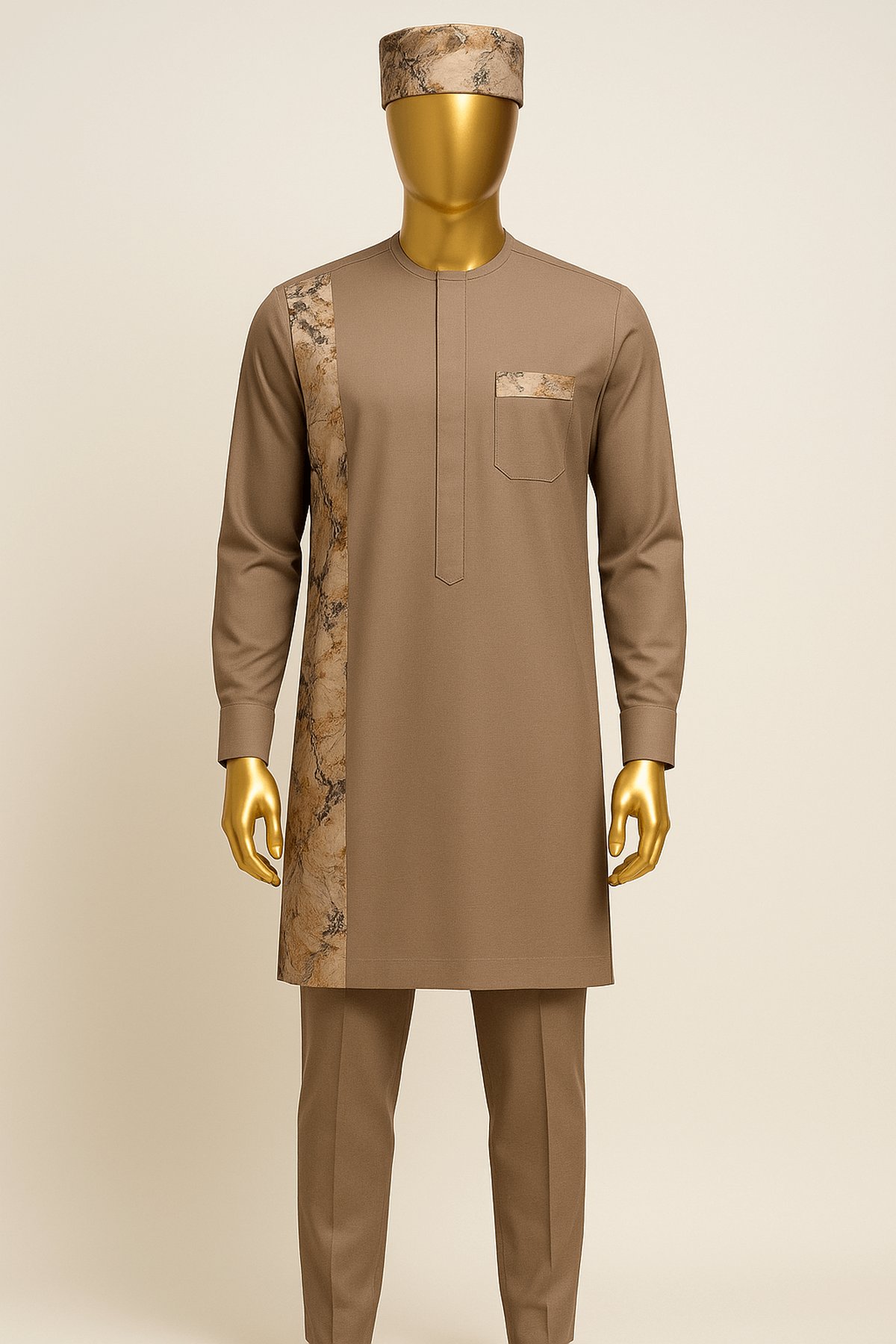 Marble Accent Senator Set - front