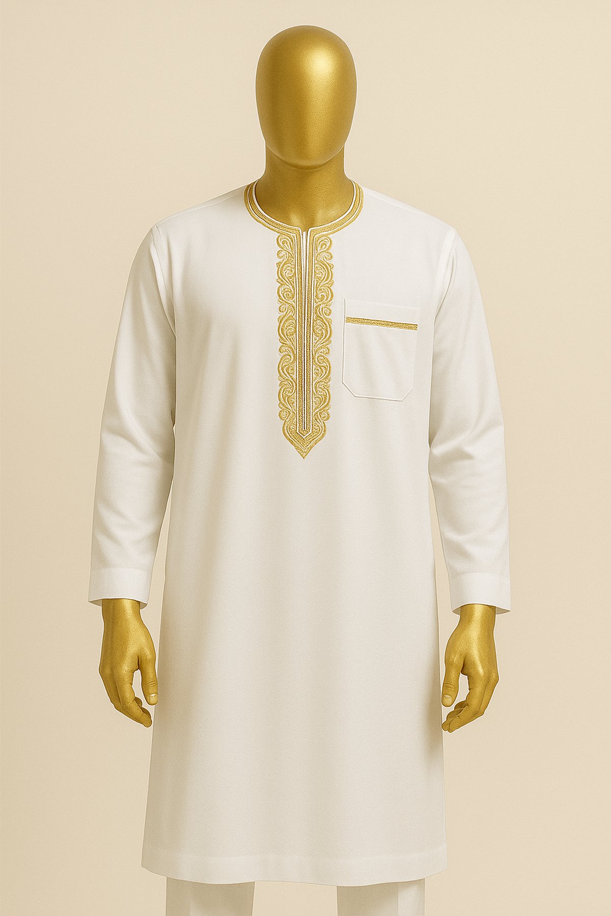Emerald Majesty Kaftan - front