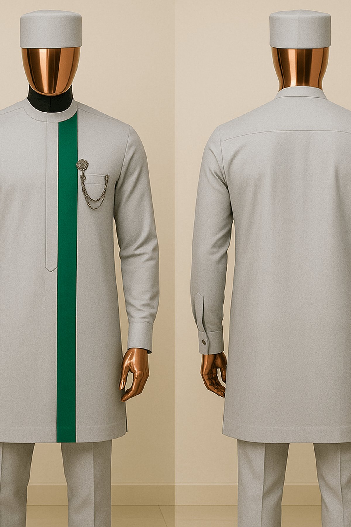 Burgundy + Onyx Wave - front