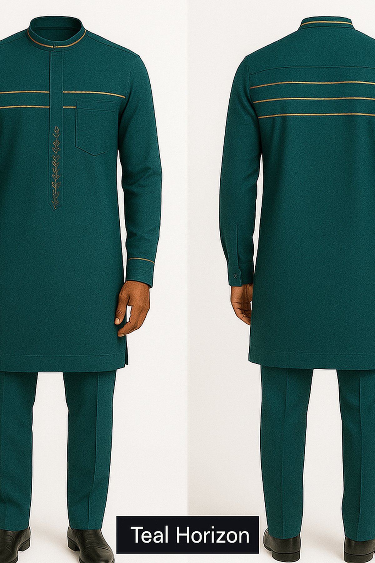 Teal Horizon - front