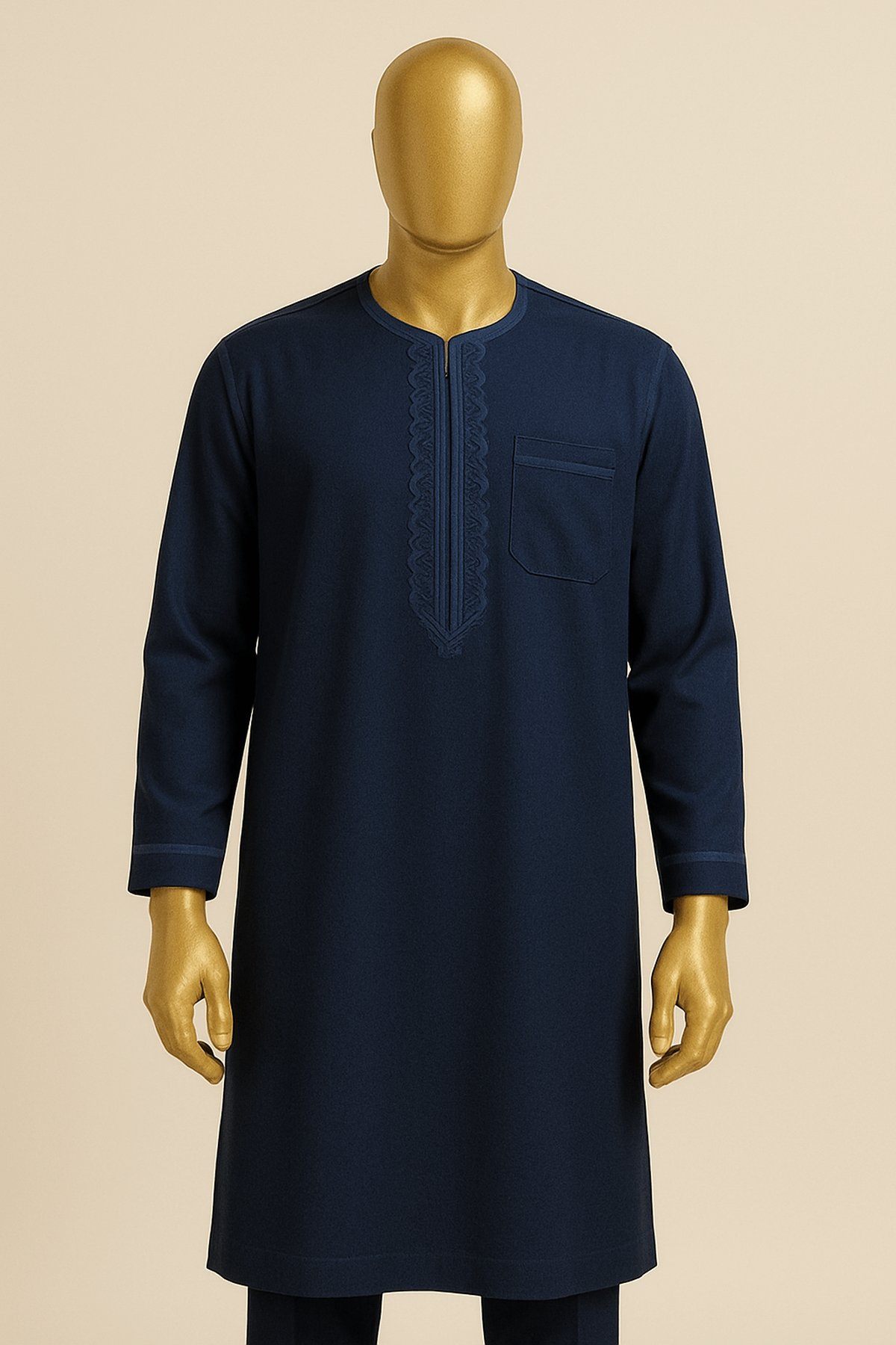 Midnight Wave Kaftan - front